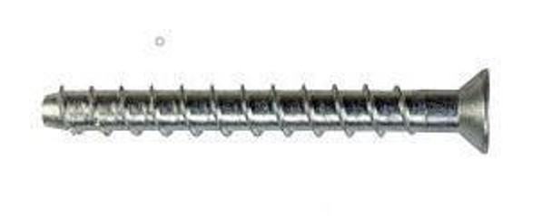 Picture of 1/4" x 1-7/8" Simpson Strong-Tie Titen HD Countersunk Head  Heavy-Duty Screw Anchor Zinc Plated - THDB25178CS, 100/Box