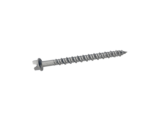 Picture of 3/16" x 1-1/4" 410 Stainless Steel Hex Tapper Concrete Screw, 100/Box