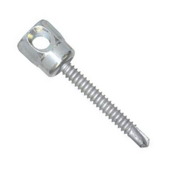 Picture of Sammys® 3/8" Horizontal Threaded Rod Anchor for Steel, 3/8" - 16 Rod Size, 1/4"-14 x 2" Screw Size - SWD20 - 8052957, 25/Box