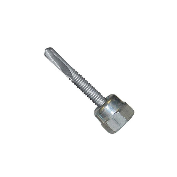 Picture of Sammys® 3/8" Vertical Threaded Rod Anchor for Steel, 3/8"-16 Rod Size, 1/4"-14 x 3" Screw Size - DST 30 - 8044957, 25/Box