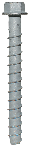 1/2" x 12" Simpson Strong-Tie Titen HD® Mechanically Galvanized Screw Anchor THD501200HMG, 5/Box
