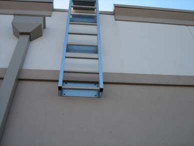 3/8" x 2-1/2" 410 stainless steel large diameter tapcon - concrete - ladder