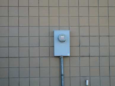 5/16" x 1-1/2" hex head stainless steel sleeve anchor - block - electric meter