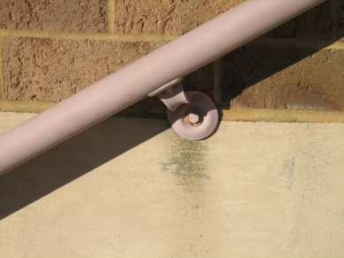 3/8" lag shield long - brick - railing bracket