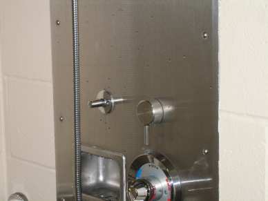 5/16" double expansion anchor - block - shower valve