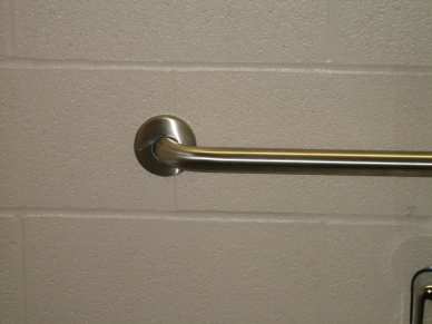 5/16" machine screw anchor - block - shower grab bar