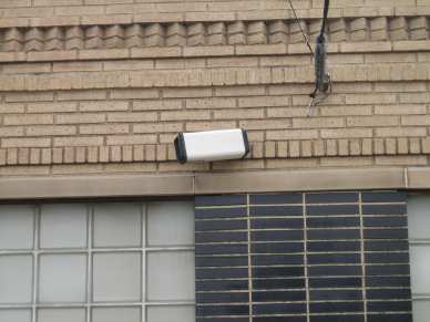 5/16" lag shield short - brick - security camera