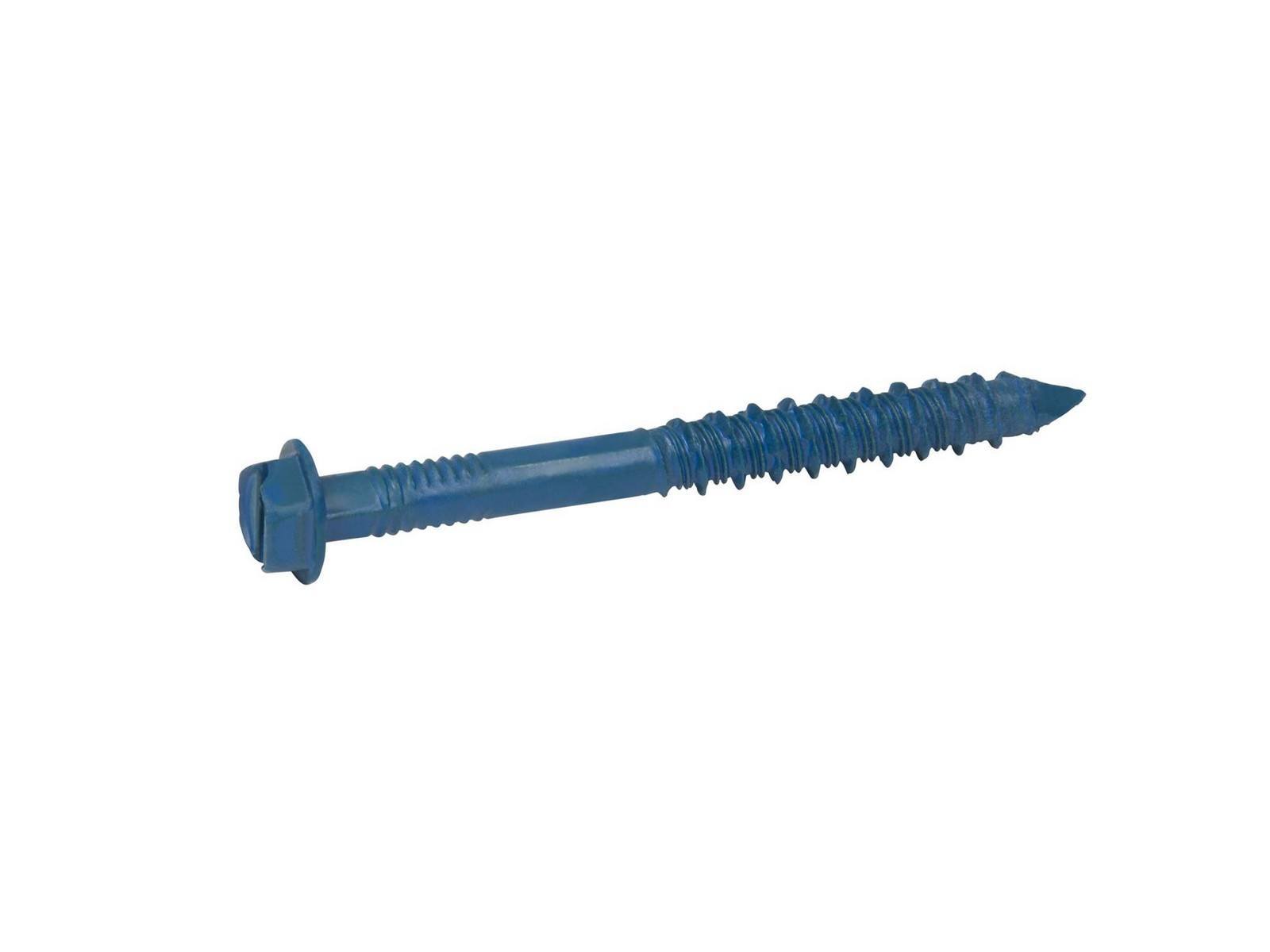 1 4 X 2 3 4 Hex Tapcon Concrete Screw 100 Box CONFAST 1-4-x-2-3-4-hex-tapcon-concrete-screw-100-box-confast