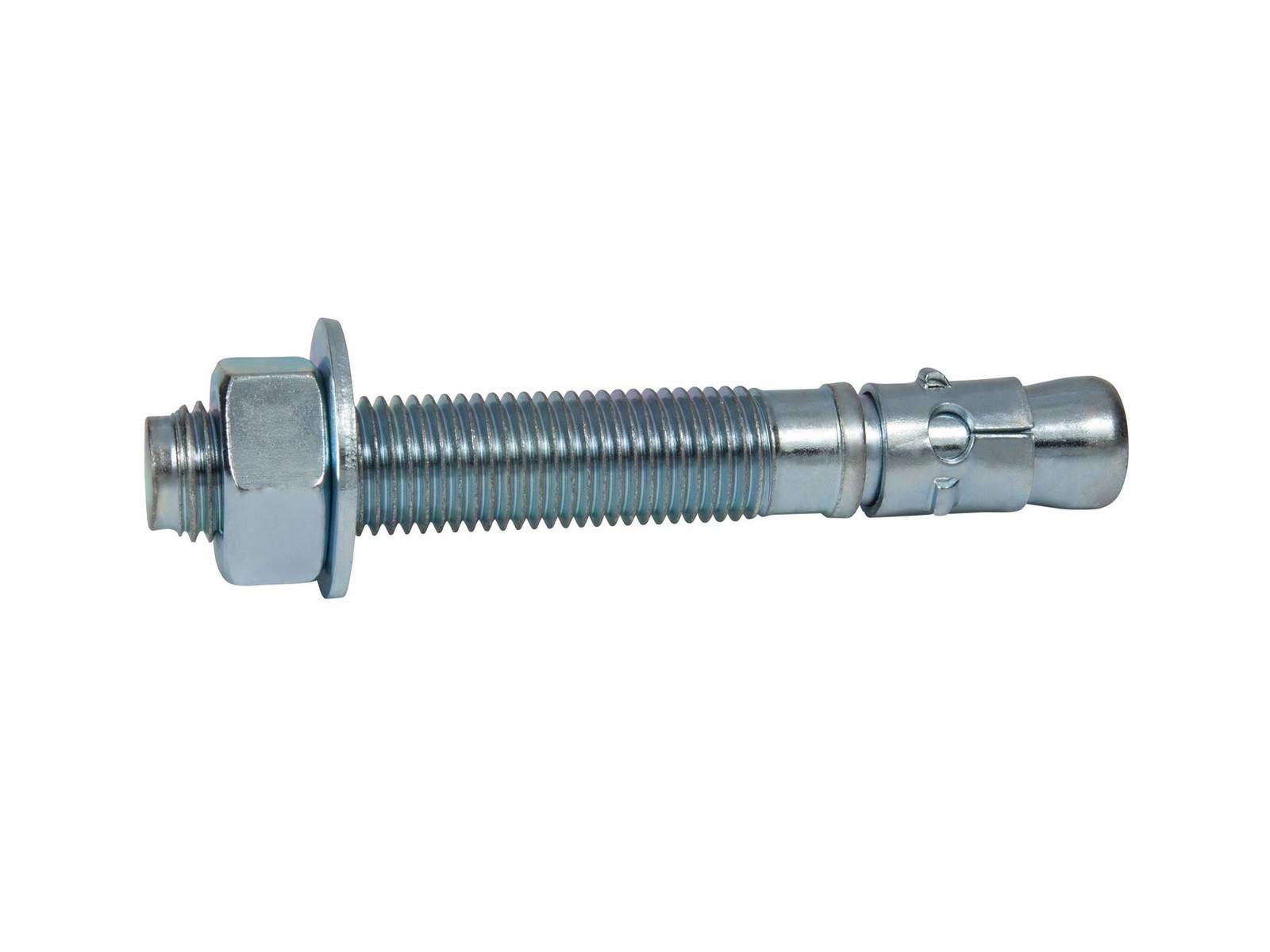 Wej-It Nail-It DN1410 Drive Anchor Pack of 100 1/4 Diameter Zinc Plated Finish Zamac Alloy 1 Length Meets GSA FFS-325 Group V Type 2 Class 2 Specifications