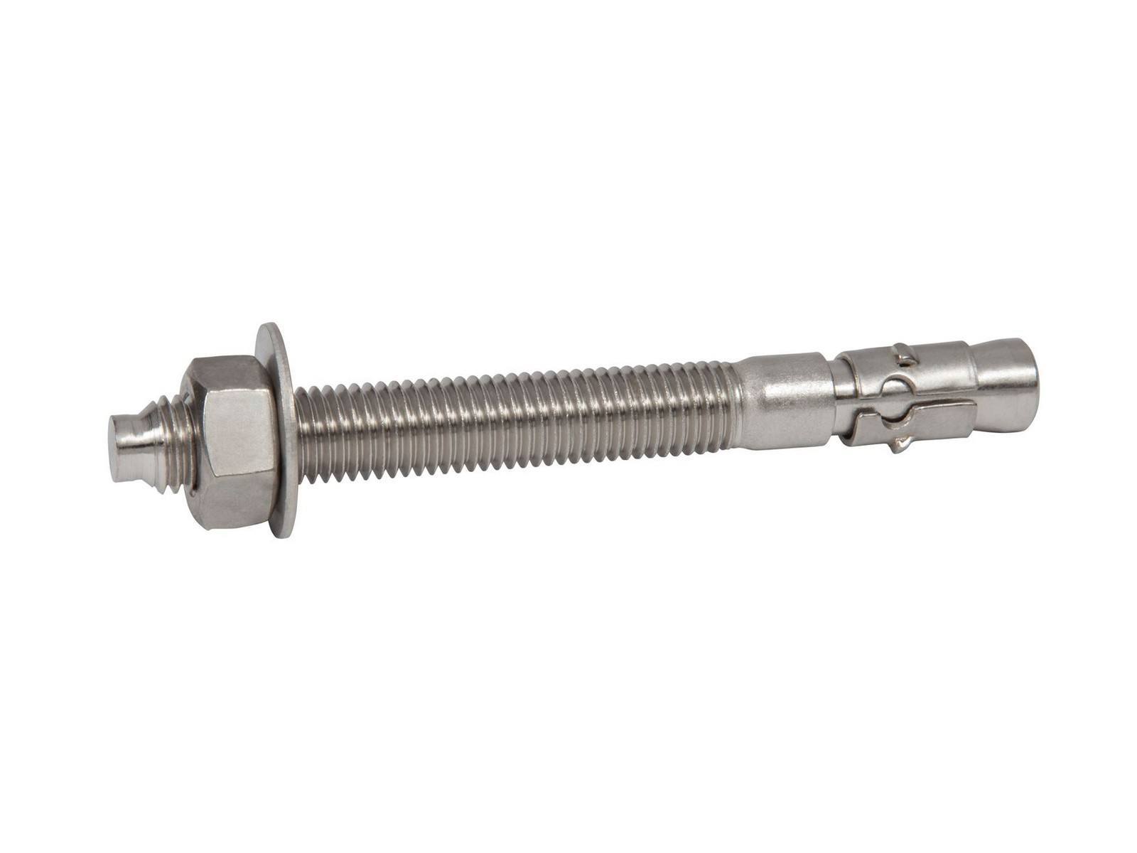 3/8" x 2-3/4" Concrete Wedge Anchor Stainless Steel GRADE 316 3/8-16 QTY 10 